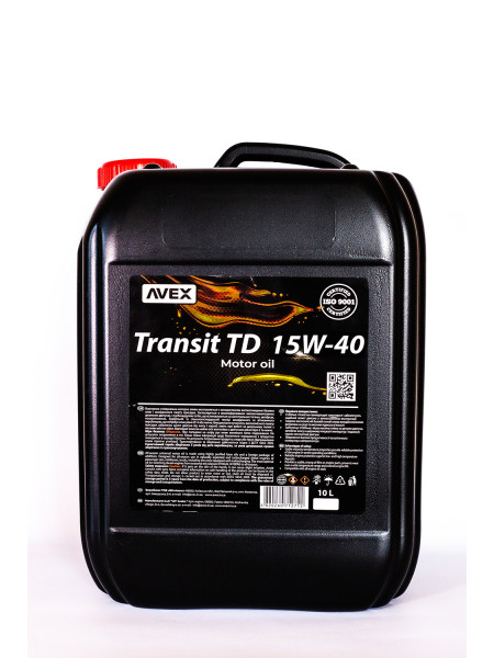 Моторна олива Avex TRANSIT TD 15W-40, API СF-4/CF/SG, 20л